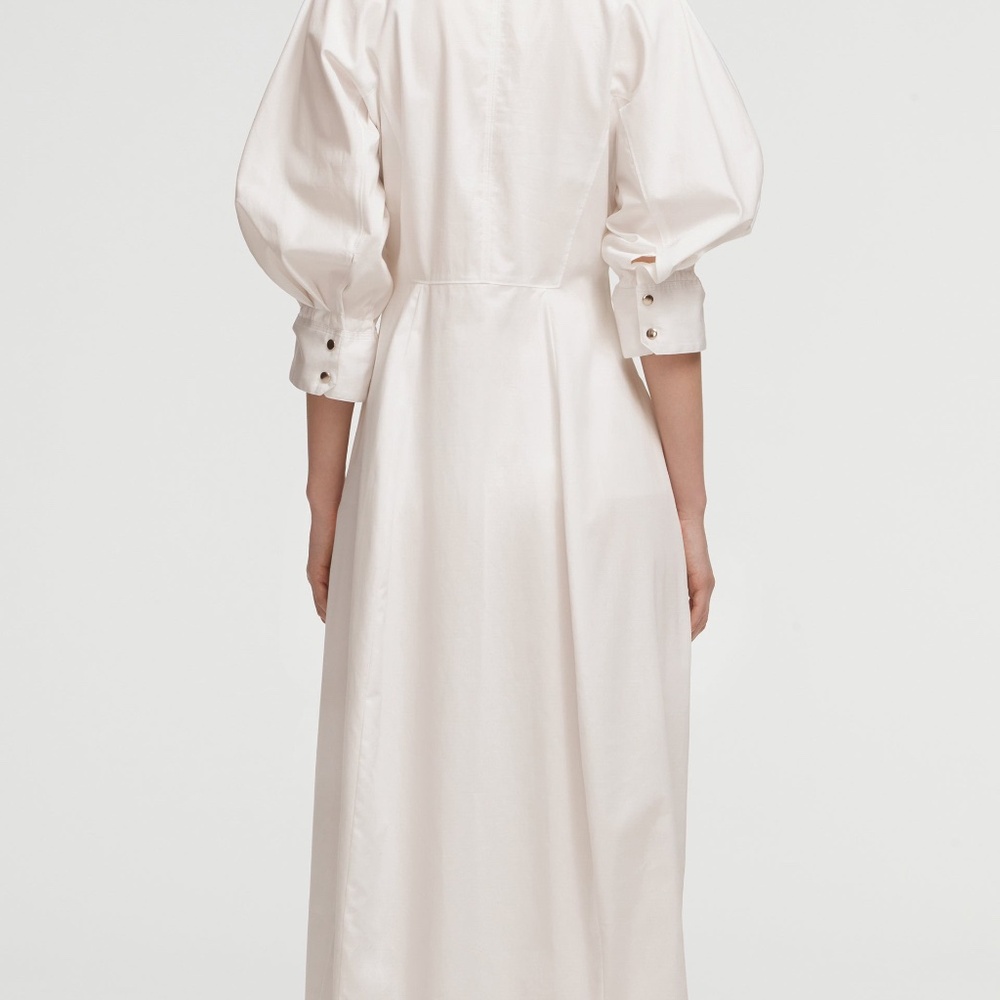 Cotton popplin Argent dress.